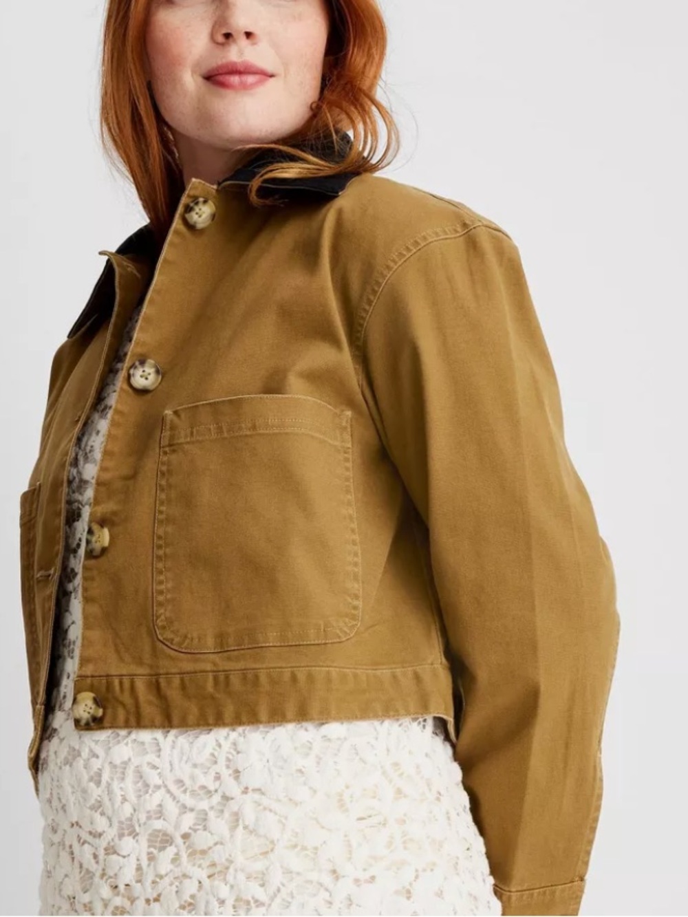Future Collective Cropped Chore Jacket